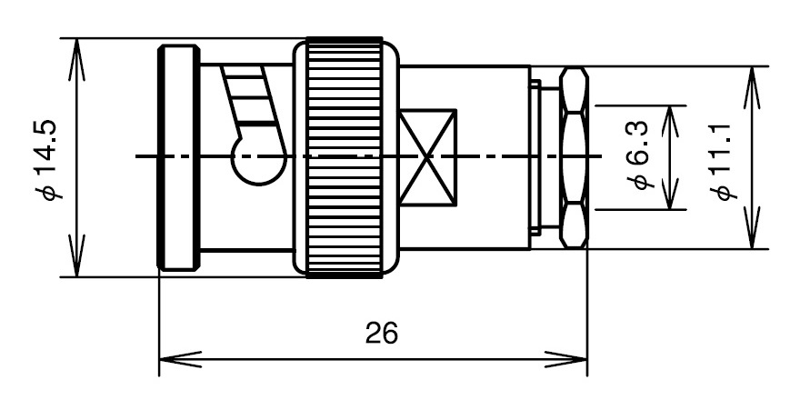 High-Frequency Coaxial Connectors - BNC Type 