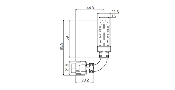 High-Precision Thermo-Humidity Logger Sensor Head ZN-THX11-S/ZN-THX17-S: related images