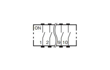 Surface-Mount DIP Switch A6SN: related images