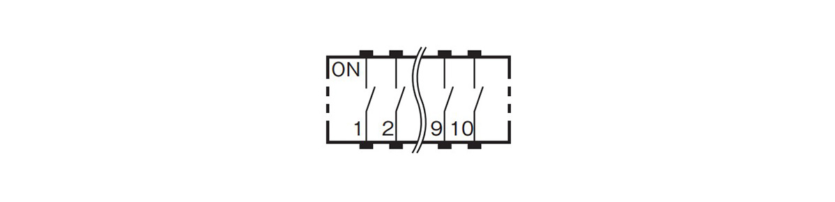 Sealed Type DIP Switch A6D/A6DR: related images