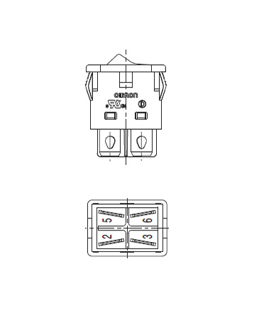 Seal Type Rocker Switch A8W: related images