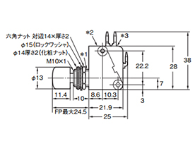 Push Button Switch (Round Body Type ø10.5) VAQ: related images