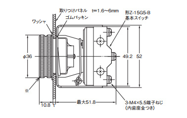 Push Button Switch (Round Body Type ø30) ZAP: related images