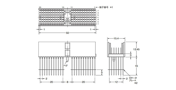 HM Connector (2-mm Pitch Hard Metric Connector) XC8/XC9: related images