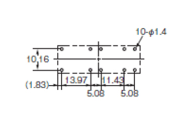 PCB processing drawing