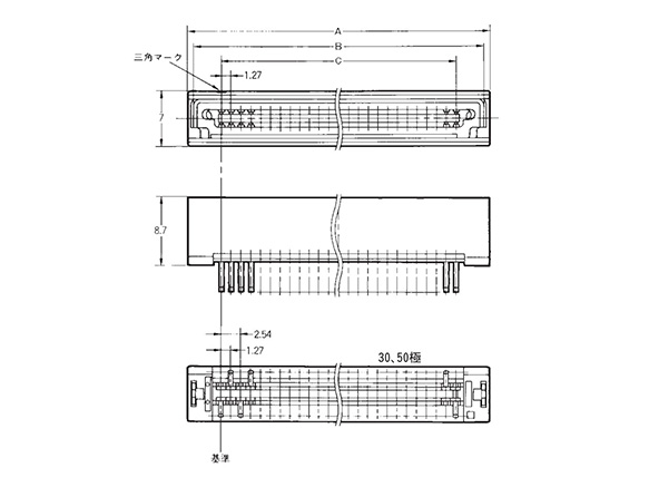 Half-pitch connector (for board to board connection) XH3: related images