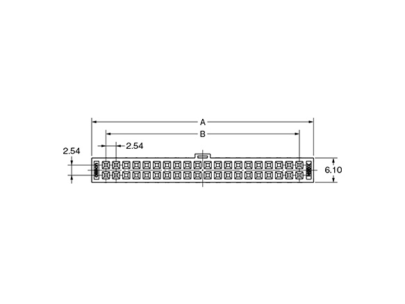 Model XG5N outline drawing 2