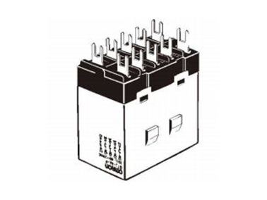 External shape of PCB terminal for PCB mounting type