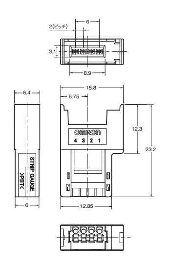 Socket connector for cable connection