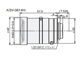 High-Resolution/Low-Distortion Lens For C-Mount Cameras: related image