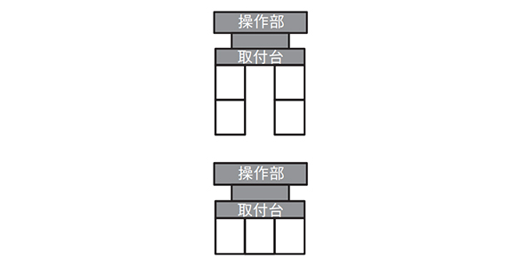 Alternate (non-illuminated) connection example