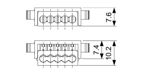 3M Power Clamp Wire Mount Socket, 5 Positions: Related images