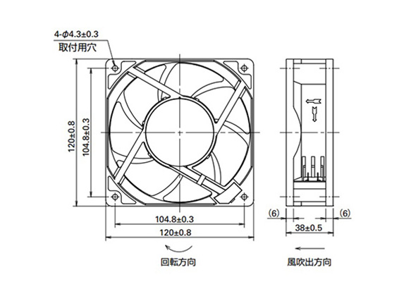 Dimensions (without a sensor)