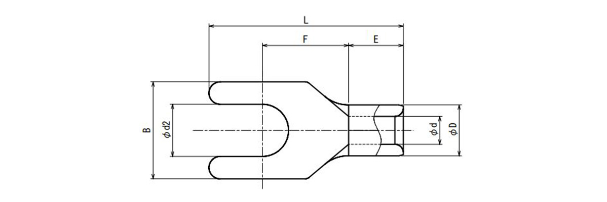 Dimensional drawing (T-1.25Y-4S)