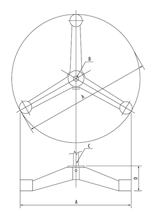 Dimensional Outline Drawing