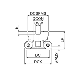 Selection support information 1 of Phoenix face milling machine, insert for octagon type and bore type