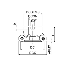 Selection support information 2 of Phoenix face milling machine, insert for octagon type and bore type