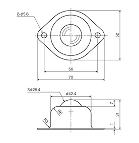 Plain Bearing PV Series Press Molded Product: related images