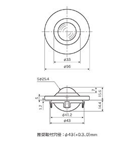 Plain Bearing PV Series Press Molded Product: related images