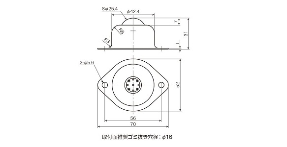 Plain Bearing, PV-H Series (With Dust Discharge Holes), Press-Molded Products / Cutting Products: related images