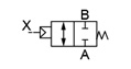 Product specifications-related image 1 of Air-Operated 2-Port Valve, Single Unit, Compact Cylinder Valve NAB/NAB□V Series