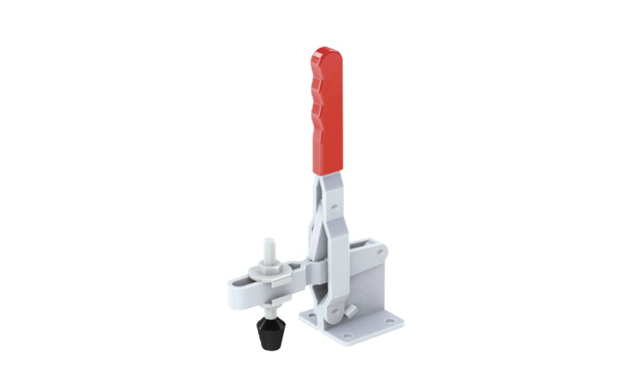 Toggle Clamp - Vertical Handle - U-Shaped Arm (Flanged Base) GH-101-EL 