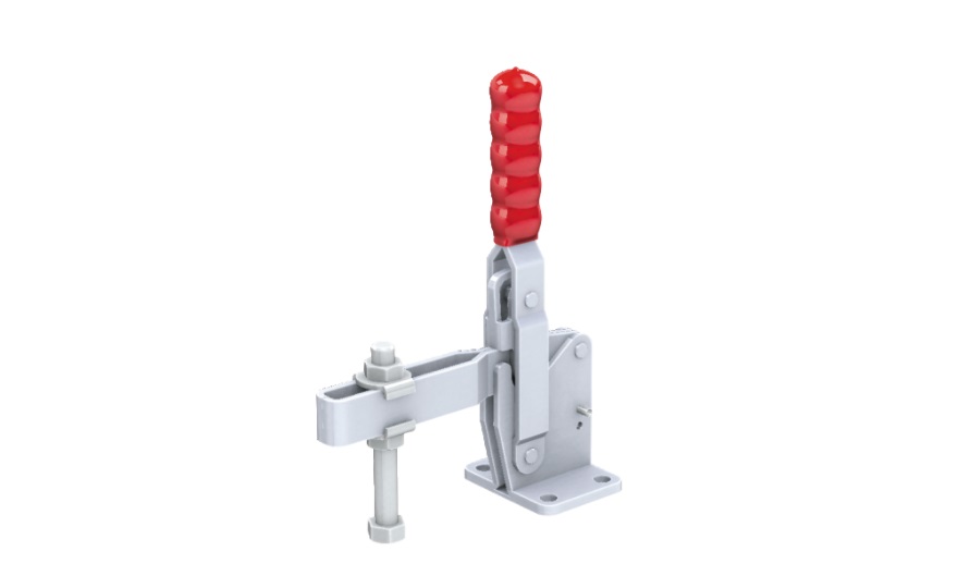 Toggle Clamp - Vertical Handle - U-Shaped Arm (Flanged Base) GH-101-J 