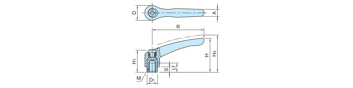 FKF-CR-SUS outline drawing