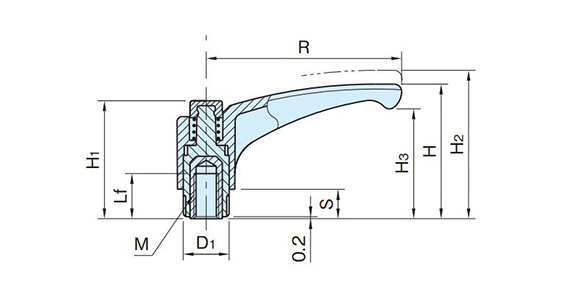 Tapped outline drawing