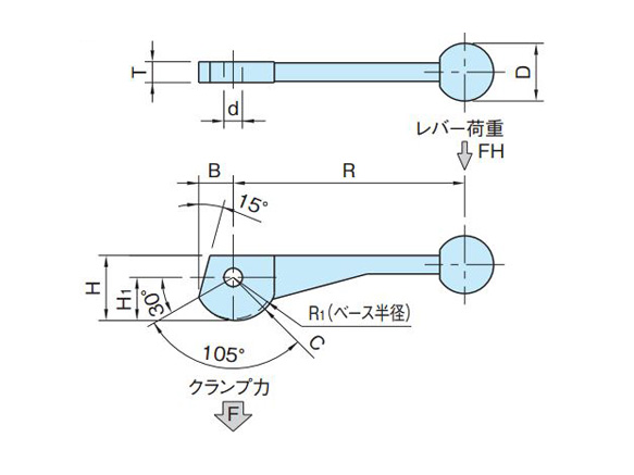 BJ168 dimensional drawing