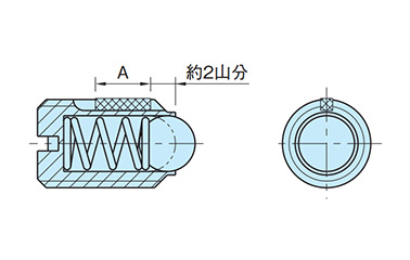 Screw diameter M8 to M16 dimensional drawing