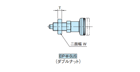 Engineering plastic index plunger dimensional drawing