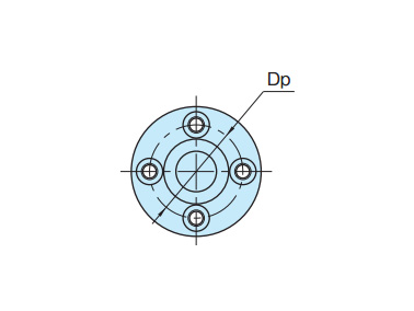 RLP-F dimensional drawing