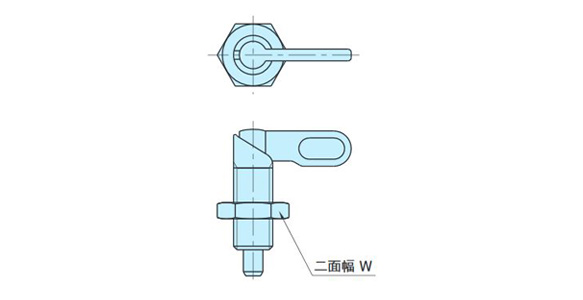 Dimensional drawing of GDX-LW, GDX-LWP, GDX-LW-SUS