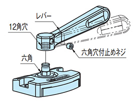 Changing the lever position