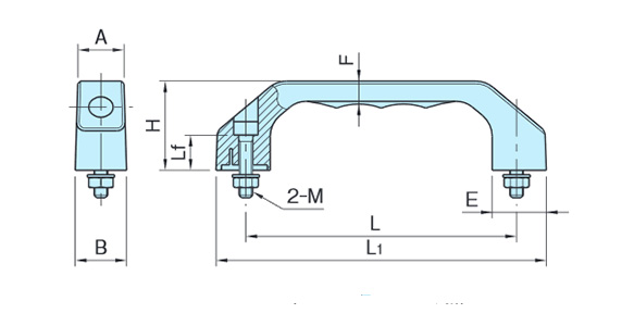 AG1 dimensional drawing