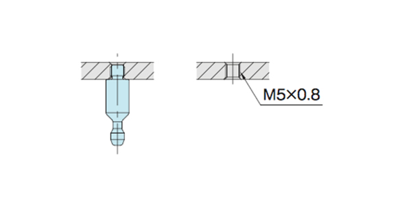 Clamp Pin (For Ball-In Catcher) (QCBA-M): related image