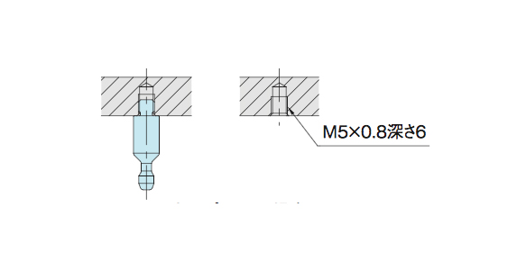 Clamp Pin (For Ball-In Catcher) (QCBA-M): related image