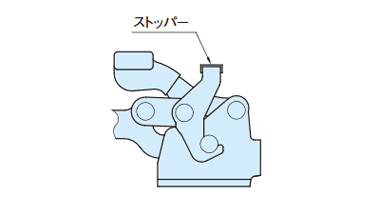 Dimensional drawing of ST-H305U-L (with lock mechanism)