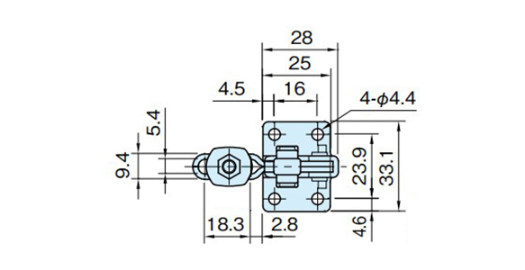 Vertical Type Toggle Clamp ST-VTC201: related image