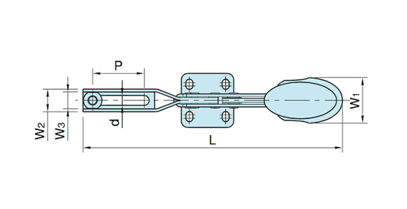 Toggle clamp TCDHFL,/TCDHF: related image