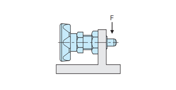 Engineering plastic index plunger (lobed knob type) mechanical strength