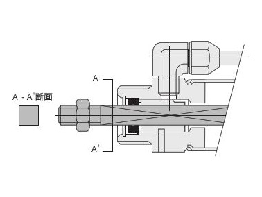 Square rod cylinder