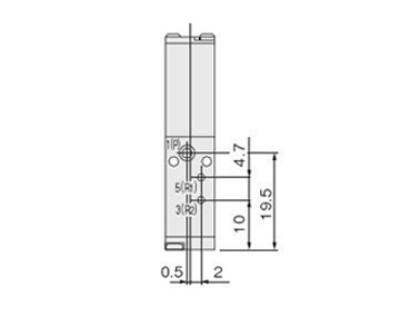 010-4E1, unit: mm