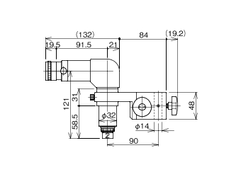 Drawing 4 of microscope MS series