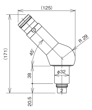 Drawing 2 of microscope M series