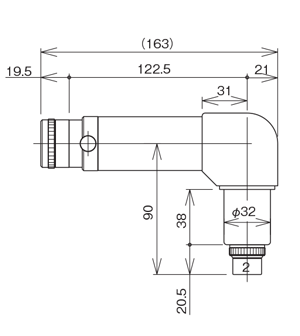 Drawing 3 of microscope M series