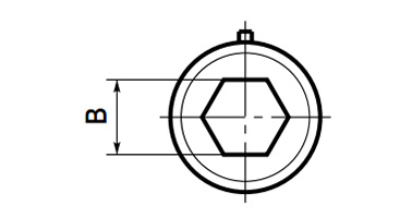 Dimensional drawing of FP