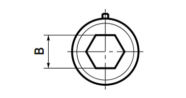 Dimensional drawing of MP