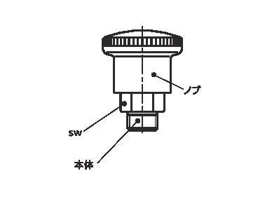 Dimensional drawing of indexing plunger PHX